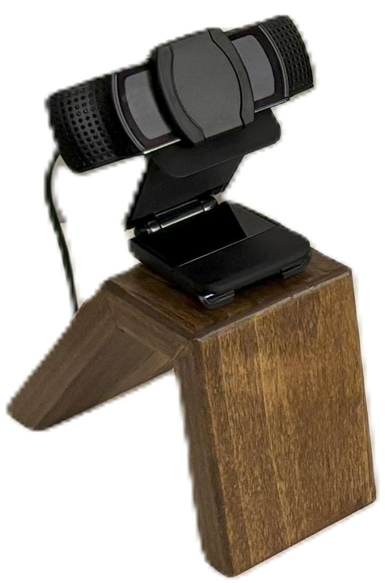 Rear-Angled Webcam Stand
