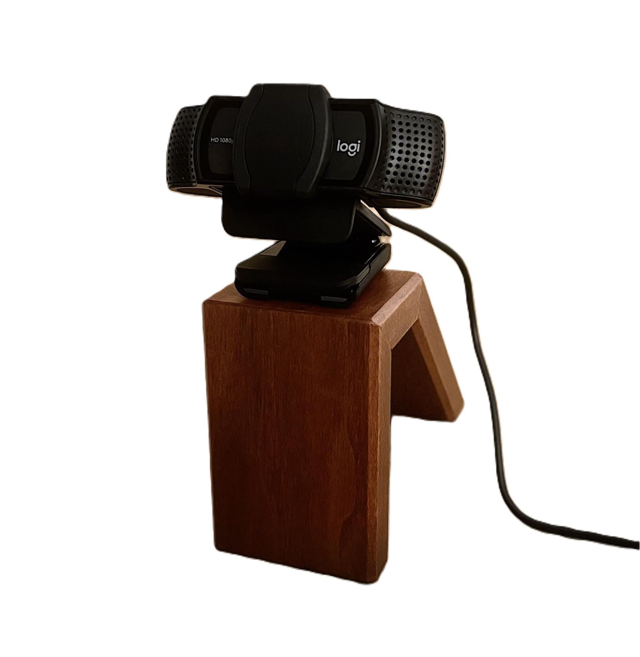 Rear-Angled Webcam Stand